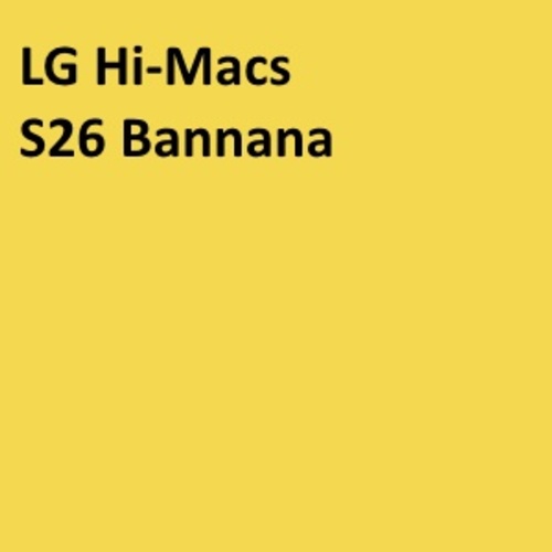 Lg hi macs s26 bannana